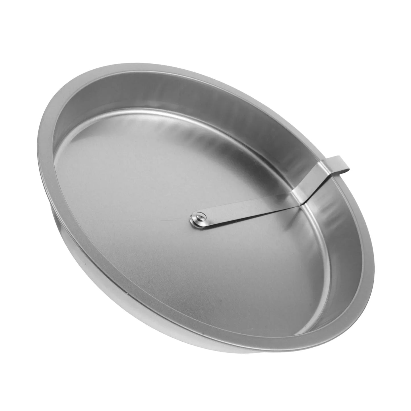 Round Stainless Steel Cake Pan 24.5 Cm Nonstick Baking Mold for Cheesecake Sponge Cake Birthday Desserts Oven Safe Dishwasher