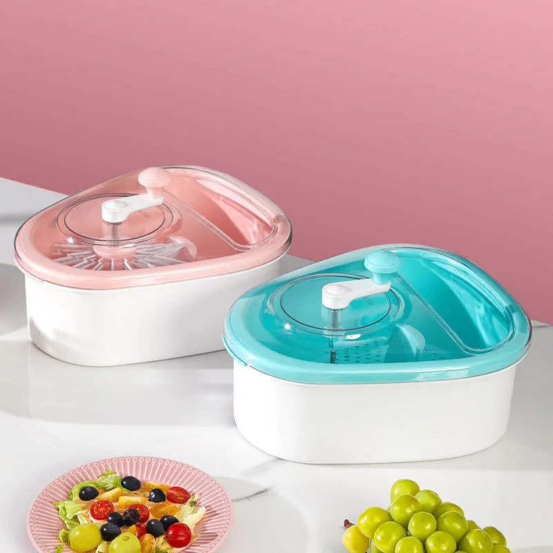 Easy-To-Use Plastic Kitchen Efficient Cleaning Washing Vegetables Manual Fruit Cleaning Tool Brush