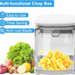 French Fry Cutter 4-In-1 Is Suitable for French Fries, Onion Food Chopper and Apple Slicer Manual Vegetable Cutter with 4 Blades