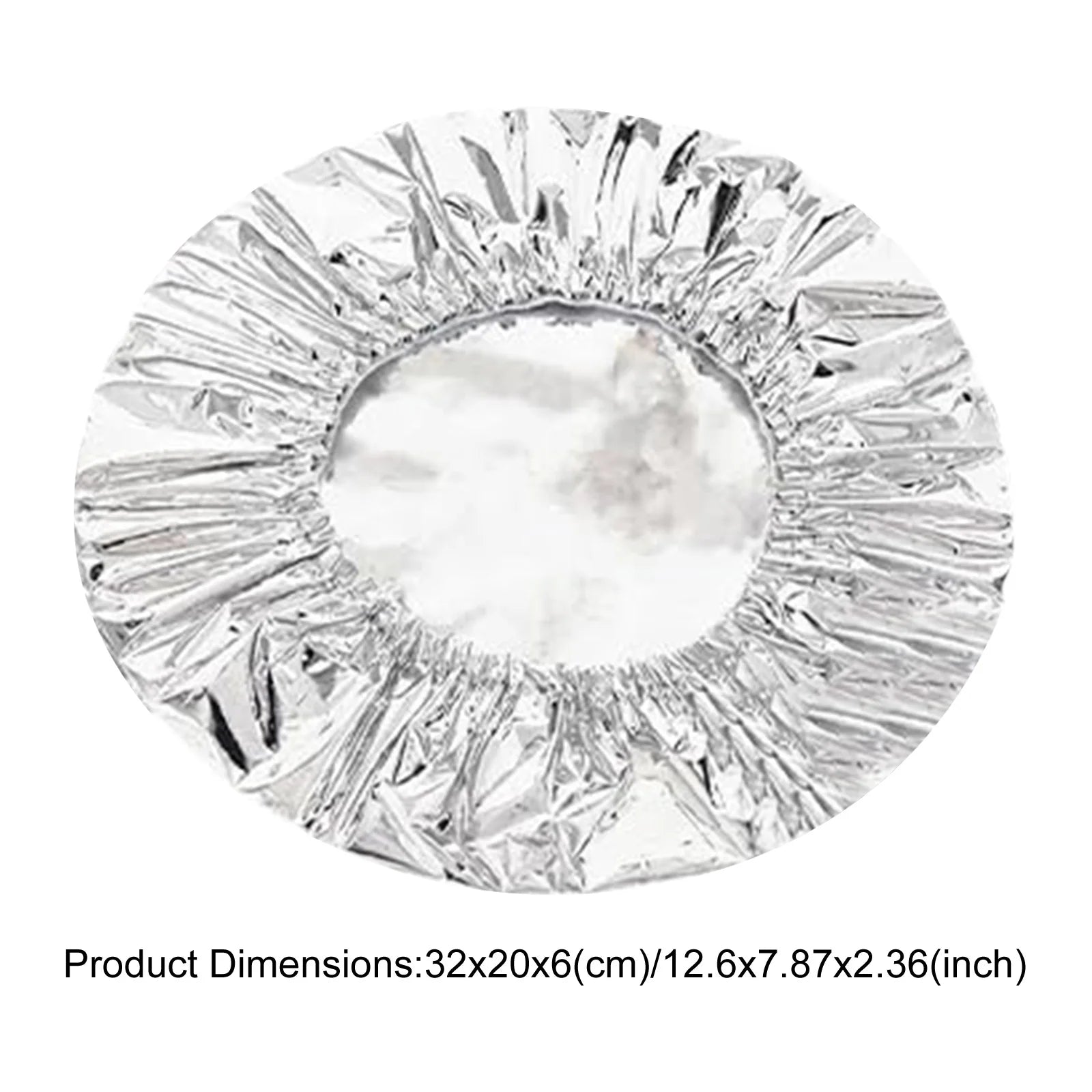 30/60/90PCS Aluminum Foil Food Covers Reusable Heat Retaining Covers Heat Shield Lids for Meal Prep Baking and Food Storage