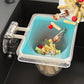 Kitchen Sink Filter Rack Suction Cup Iron Drain Filter Screen Household Strong Load-Bearing Foldable Upright
