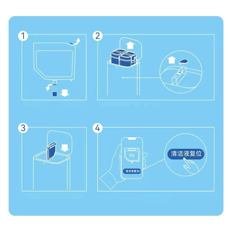Original Dreame L10S Ultra S10 PRO S10 plus Special Floor Cleaner 300Ml Liquid