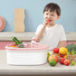 Vegetable and Fruit Washing Machine with Bowl Cover Drain Basket Full Side Rotation Cleaning Kitchen Accessories 1Pcs 2026 New