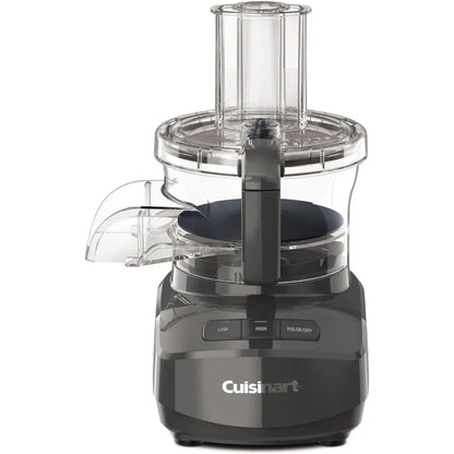 SAT 9-Cup Continuous Feed Food Processor with Fine and Medium Reversible Shredding and Slicing Disc, Universal Blade, Household