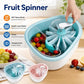 Vegetable and Fruit Washing Machine with Bowl Cover Drain Basket Full Side Rotation Cleaning Kitchen Accessories 1Pcs 2026 New