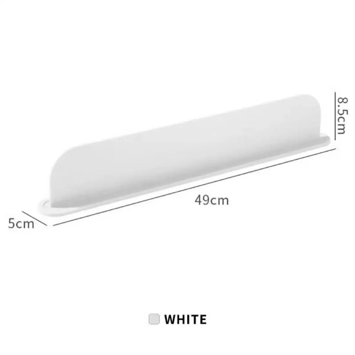 Silicone Sink Baffle Kitchen Splash Guard Household Non Slip Water Barrier for Washing Dishes and Vegetables Adhesive Partition