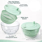 7‑Piece Multifunction Salad Spinner Set Vegetable Washer Salad Chopper Slicer Shredder Grater Salad Bowl with Lid Kitchen Gadget
