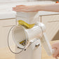 Multi-Function Vegetable Cutter 10 in 1 Rotary Cheese Grater Shredder Mandoline Slicer Waffle Cutter Nut Chopper for Home