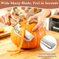 Multi Functional Vegetable Peeler Stainless Steel with Wooden Handle Fruit Potato Slicer Bottle Opener Kitchen Peeling Tools