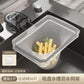 Kitchen Sink Filter Rack Suction Cup Iron Drain Filter Screen Household Strong Load-Bearing Foldable Upright