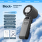 Portable High Speed Cooling Handheld Fan 3600Mah Rechargeable 100 Wind Speeds Adjustable Mini Foldable Air Cooling Turbo Fan