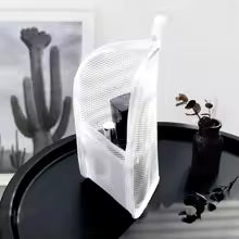Standing Mesh Toiletry Bag – Portable Travel Cosmetic Organizer