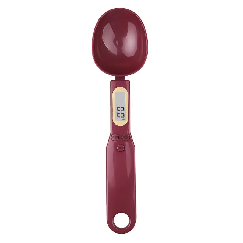 Weighing Spoon Scale Home Kitchen Tool Electronic Measuring Coffee Food Flour Powder Baking LCD Digital Measurement Adjustable