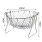 Stainless Steel Foldable Multifunctional Fryer Basket French Fry Strainer Kitchen Appliance Is Durable