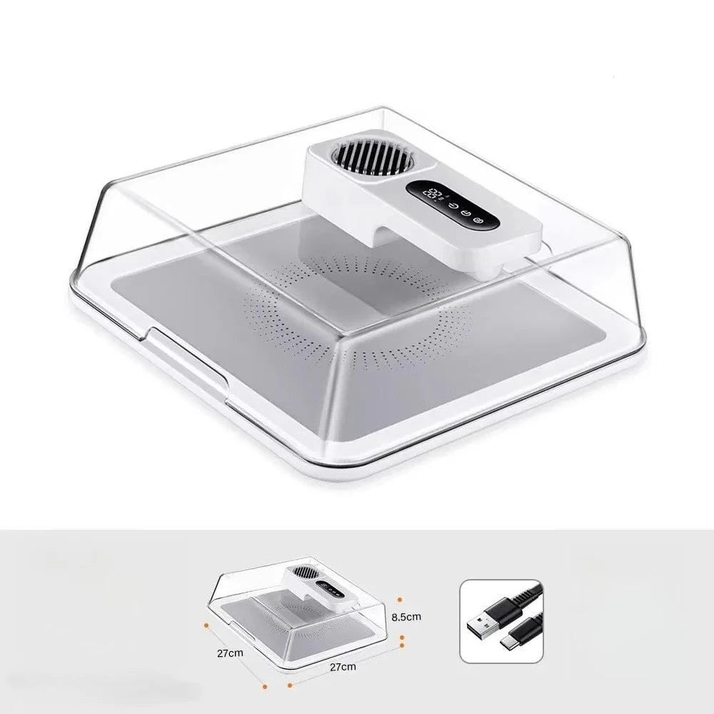Type-C Fast Charging Defrost Box Quick Thaw Machine Frozen Meat Beef Seafood Rapid Defrosting Plate Kitchen Food Thawing Tool