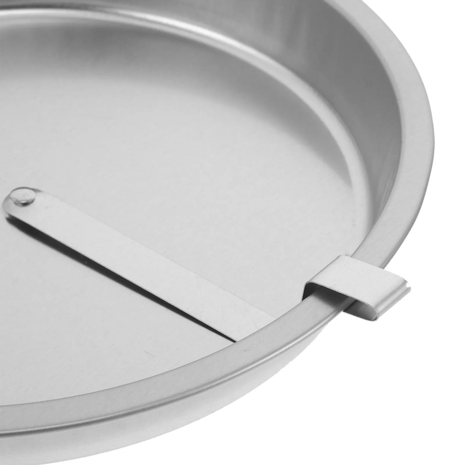 Round Stainless Steel Cake Pan 24.5 Cm Nonstick Baking Mold for Cheesecake Sponge Cake Birthday Desserts Oven Safe Dishwasher
