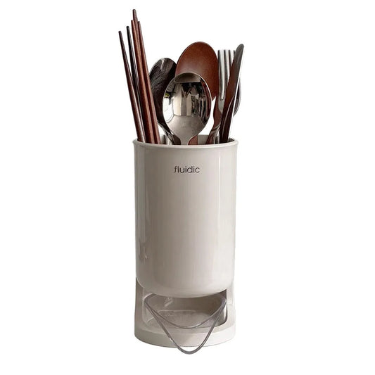Home Kitchen Chopstick Drain Rack, Stylish Multifunctional Countertop Storage Organizer