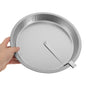 Round Stainless Steel Cake Pan 24.5 Cm Nonstick Baking Mold for Cheesecake Sponge Cake Birthday Desserts Oven Safe Dishwasher