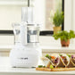 SAT 9-Cup Continuous Feed Food Processor with Fine and Medium Reversible Shredding and Slicing Disc, Universal Blade, Household