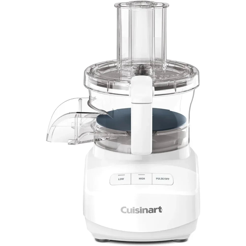 SAT 9-Cup Continuous Feed Food Processor with Fine and Medium Reversible Shredding and Slicing Disc, Universal Blade, Household