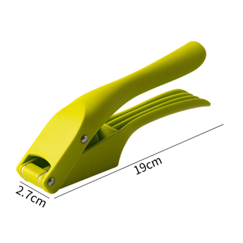 Garlic Press 2 in 1 Garlic Press Garlic Mincer Chopper Crushing Garlic Mincer and Slicer Garlic Crusher Tool Kitchen Gadgets