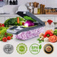 14-in-1 Vegetable Dicer & Slicer Container Set with Ergonomic Handle