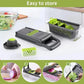 14-in-1 Vegetable Dicer & Slicer Container Set with Ergonomic Handle