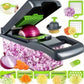 14-in-1 Vegetable Dicer & Slicer Container Set with Ergonomic Handle