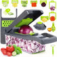 14-in-1 Vegetable Dicer & Slicer Container Set with Ergonomic Handle