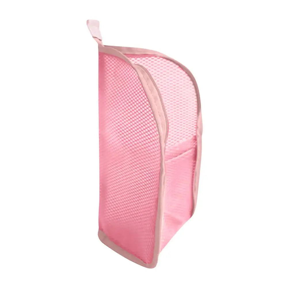 Standing Mesh Toiletry Bag – Portable Travel Cosmetic Organizer